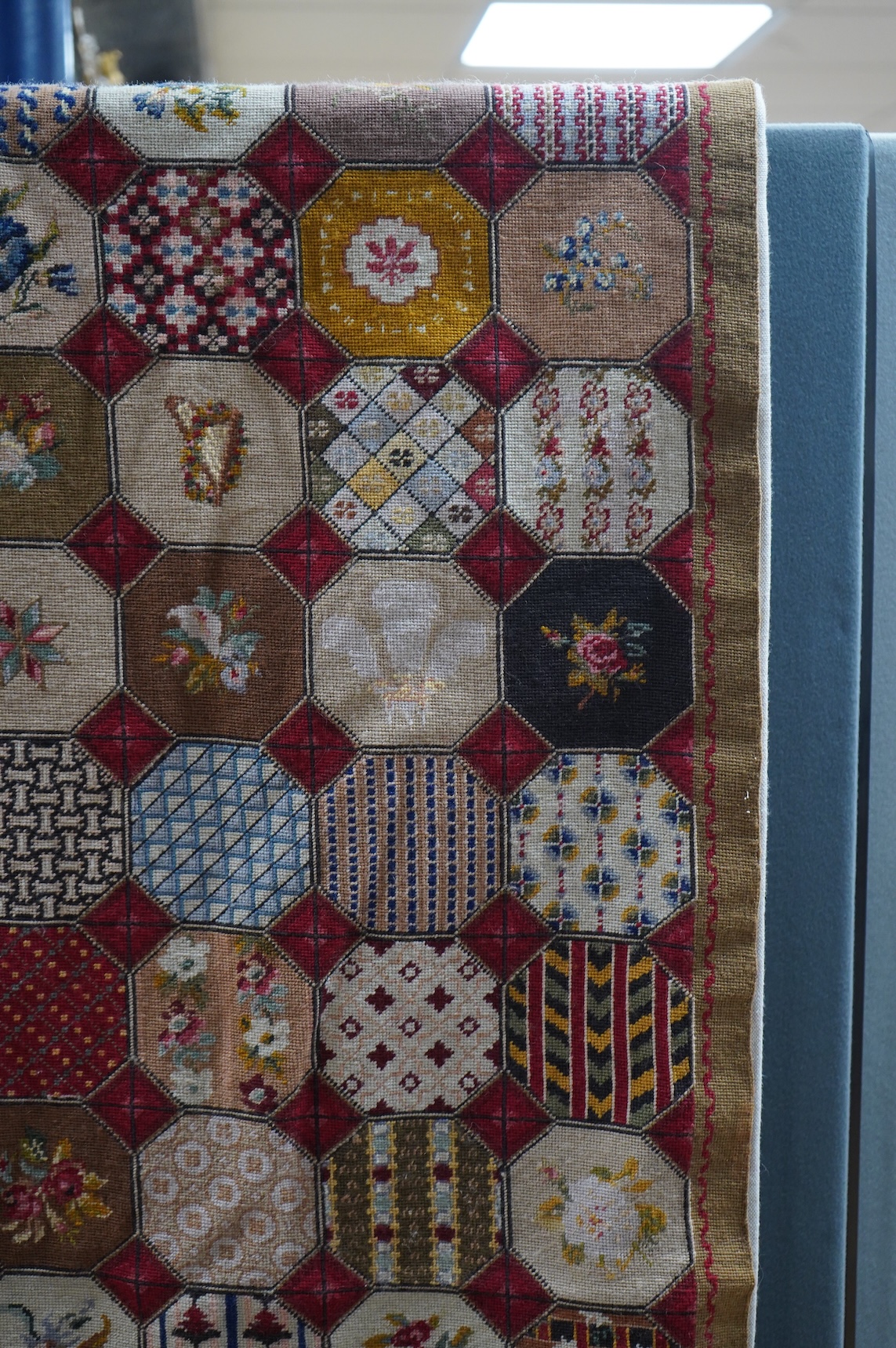 A Petit point wall hanging